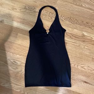 Body-Hug Halter Mini Dress - NEW YEARS EVE